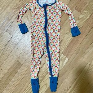 Little Sleepies Rainbow and Blue Kids Pajamas